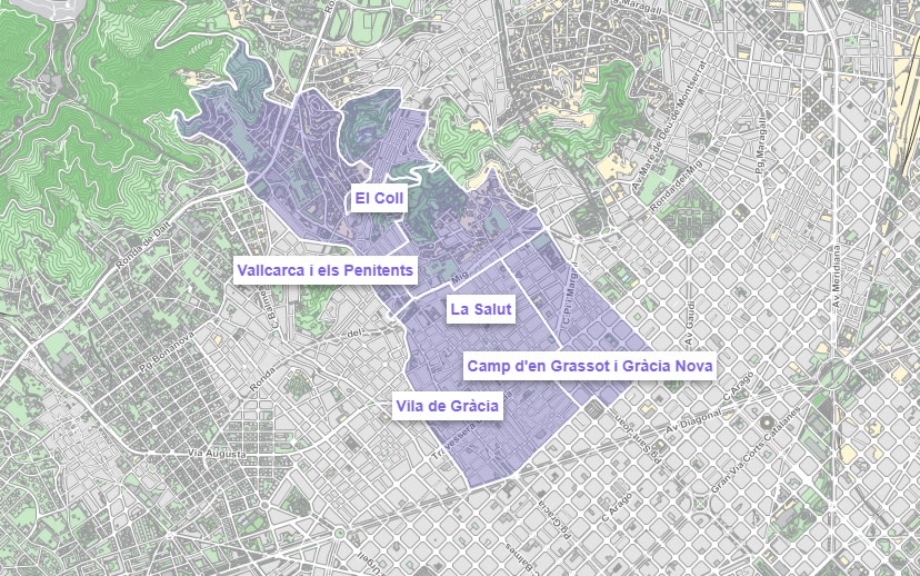 barrios gracia