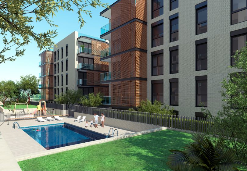 pisos con piscina comunitaria en sant cugat