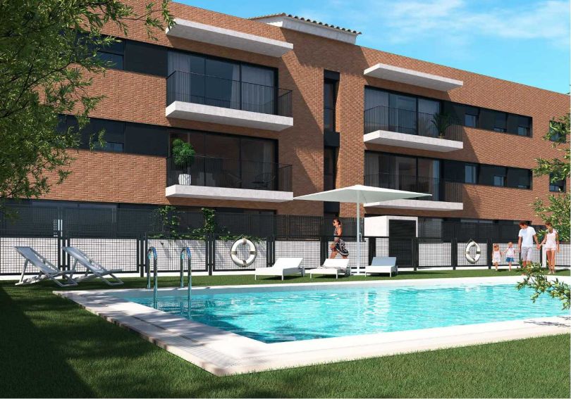 piso a estrenar con piscina comunitaria en sabadell