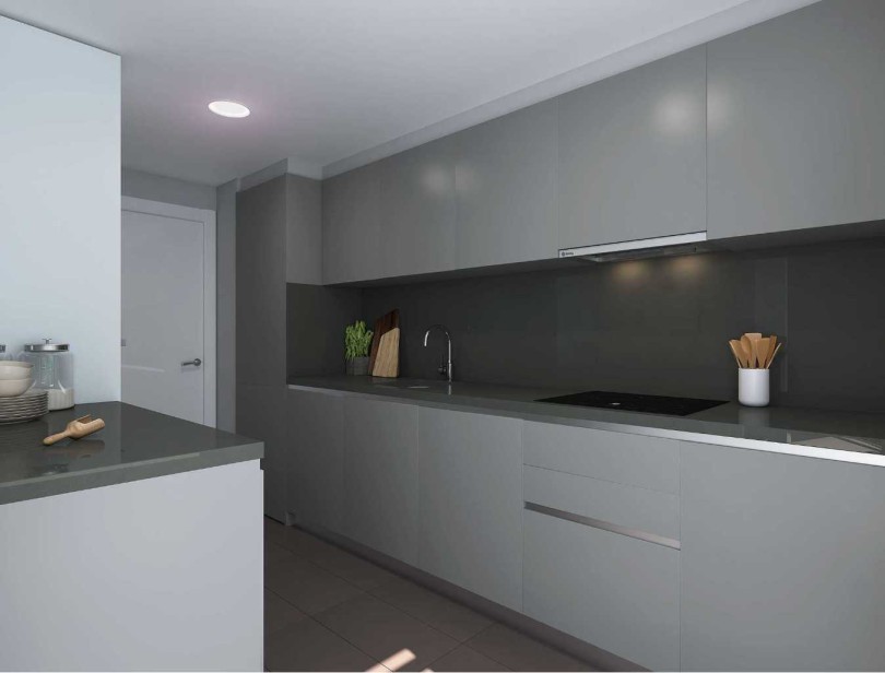 interior piso a estrenar en vilafranca del penedes