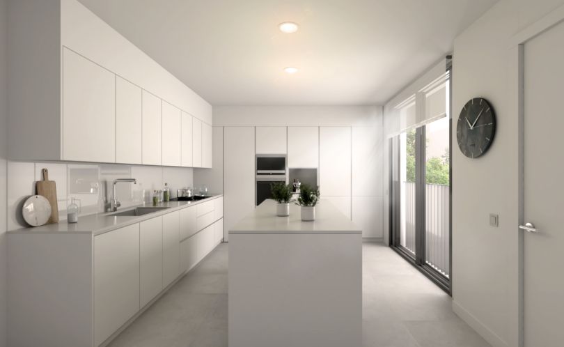 cocina de piso de lujo en sant cugat