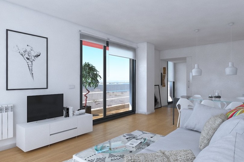 pisos de obra nueva en La Marina del Prat Vermell