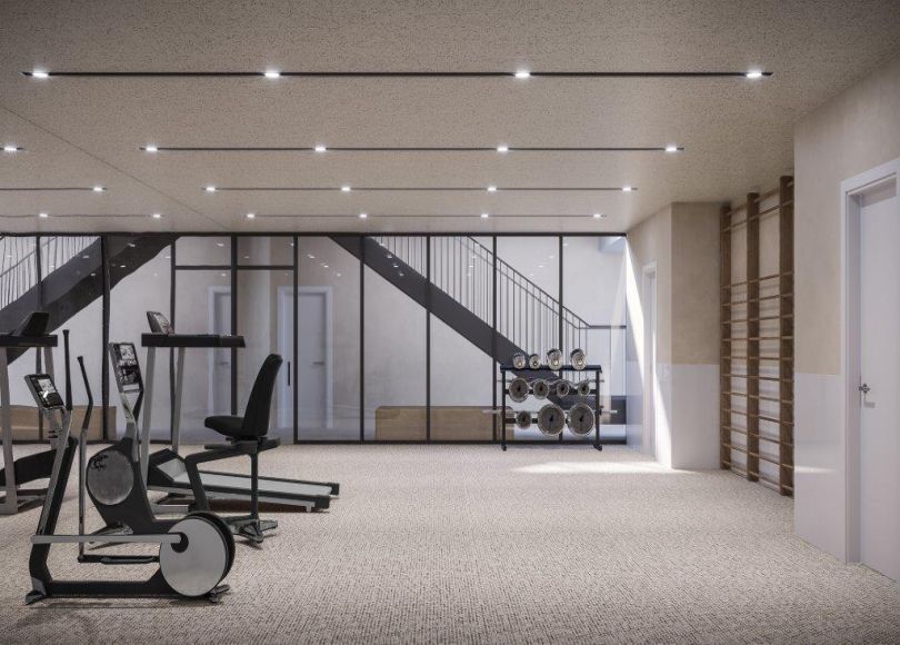 viviendas de lujo con gimnasio en sarria