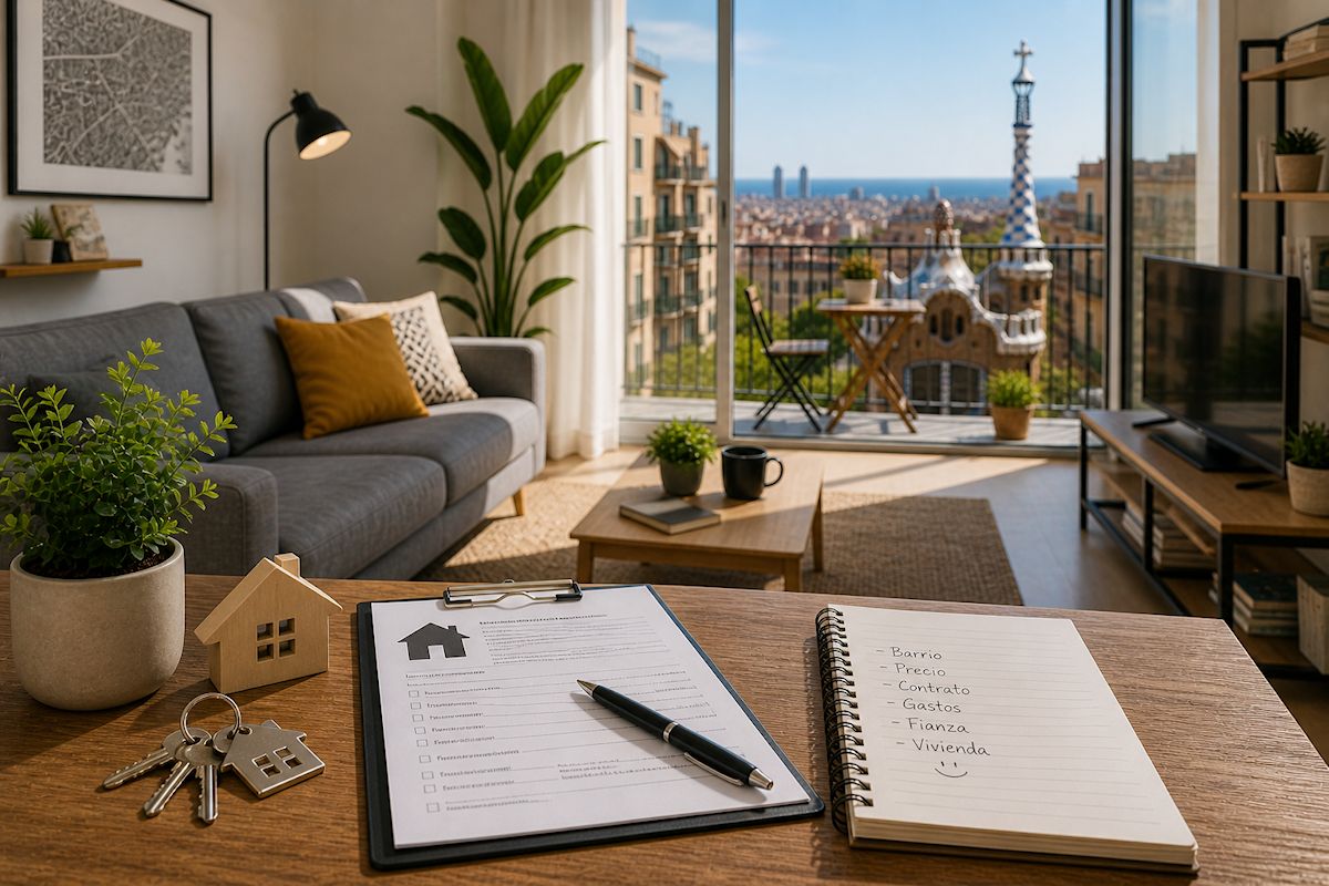 Contrato de alquiler de vivienda habitual en Barcelona