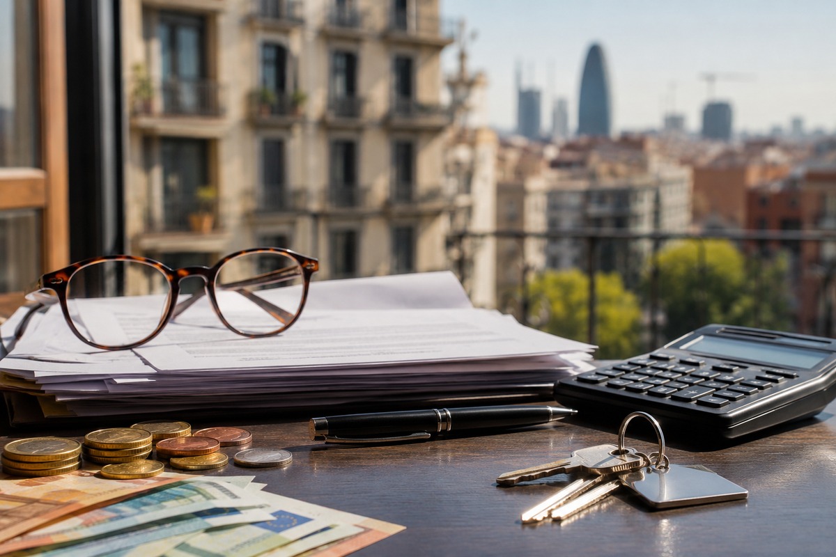 Impuestos al vender piso heredado en barcelona