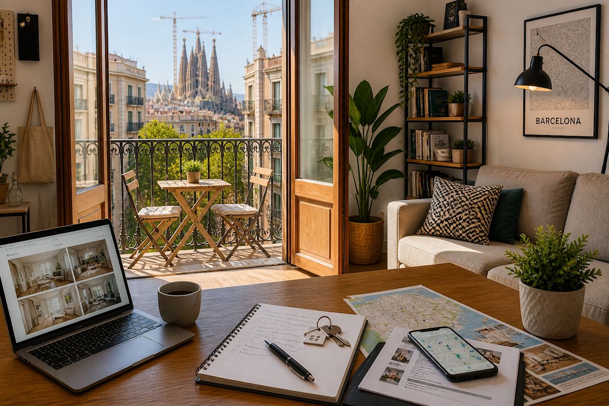 Piso de alquiler en Barcelona antes de firmar