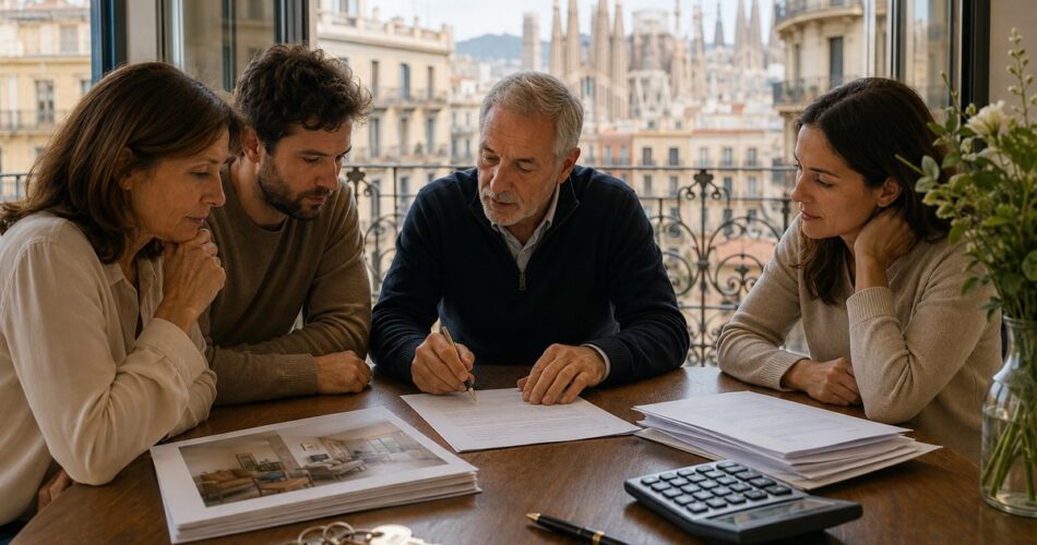 Vender piso heredado en barcelona